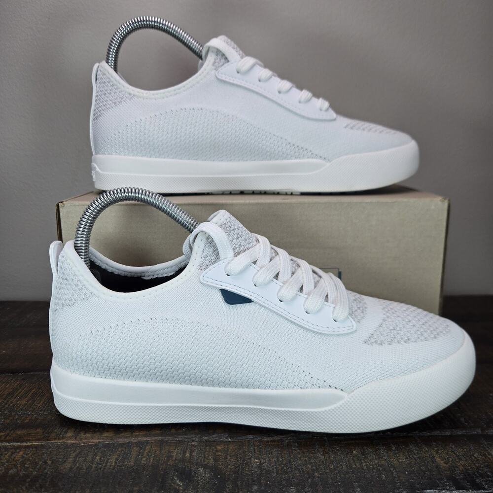 Vessi Women's White Knit Sneakers